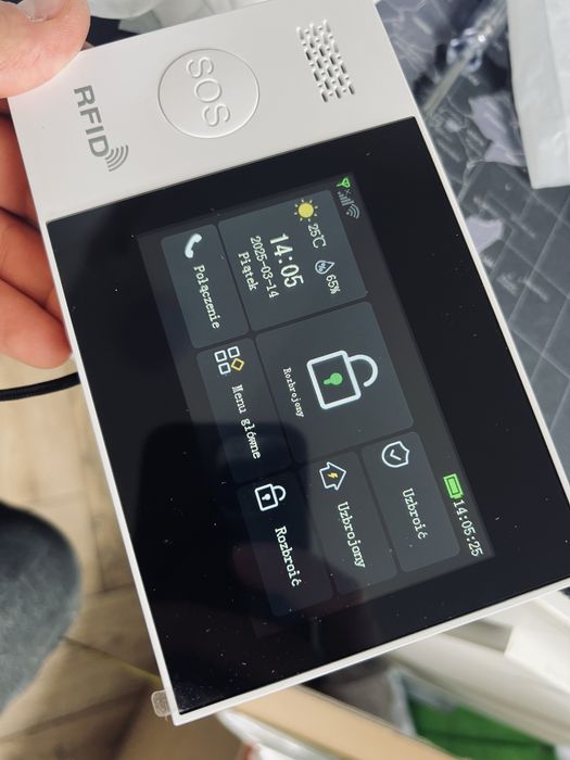Inteligentny System Alarmowy WiFi + GSM 4G | Tuya Smart | Ekran 4.3"