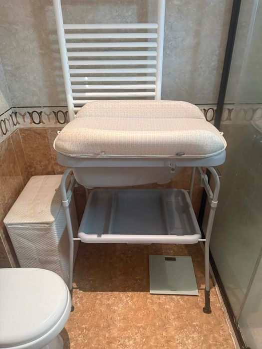 Banheira com trocador da chicco