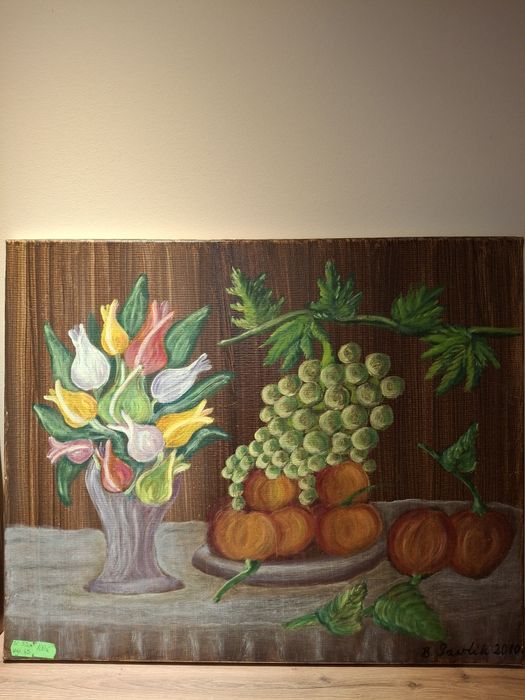 Malowany obraz na płótnie opolskiej mieszkanki P. B. Pawlik