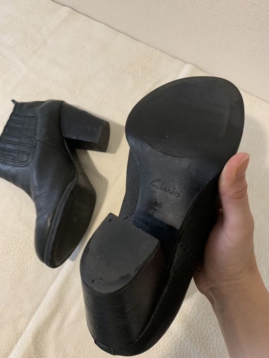 Ботинки Челси женские Clark’s натуральная кожа