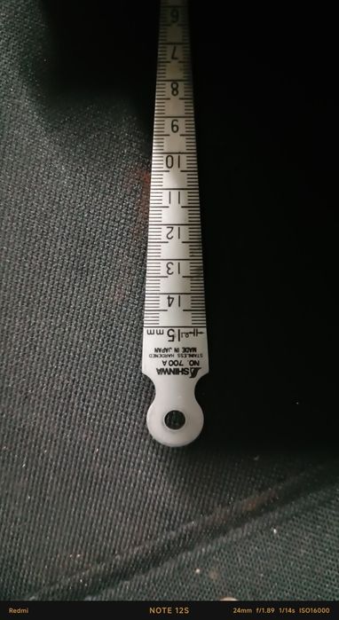 Calibrador Cónico Shinwa No. 700A (1-15mm) – Made in Japan – Inox