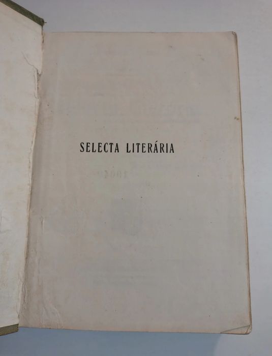 Selecta Literária, de José Pereira Tavares