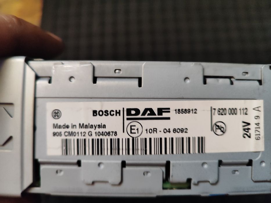Магнітола Daf 106
