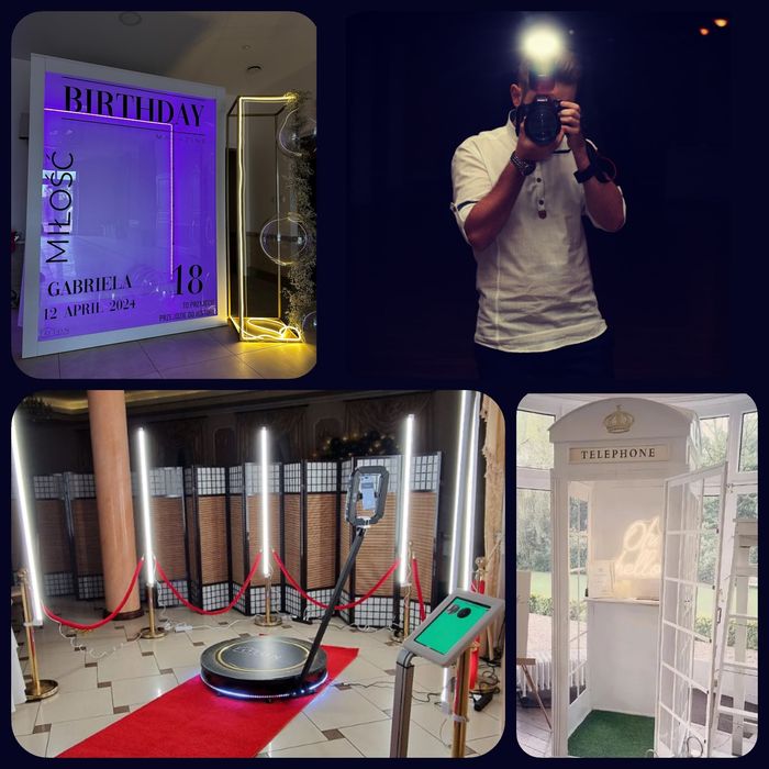 Fotobudka 360 i Fotobox / Photobox, Budka telefoniczna życzeń