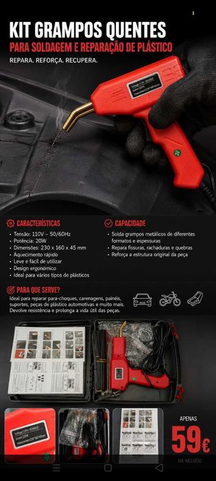 Kit Grampos+Oferta. Oportunidade