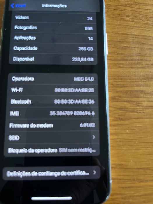 Iphone x 256 gb