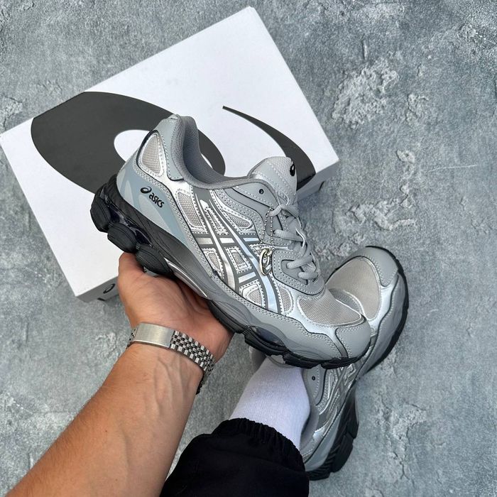 Кросівки Кроссовки Asics Gel NYC Grey Серый Сірий Кросовки Демісезон