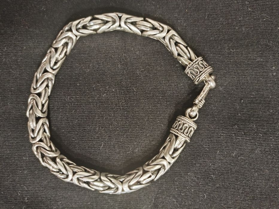 Pulseira Balinesa / Dragon Style em Prata 925 – Artesanal