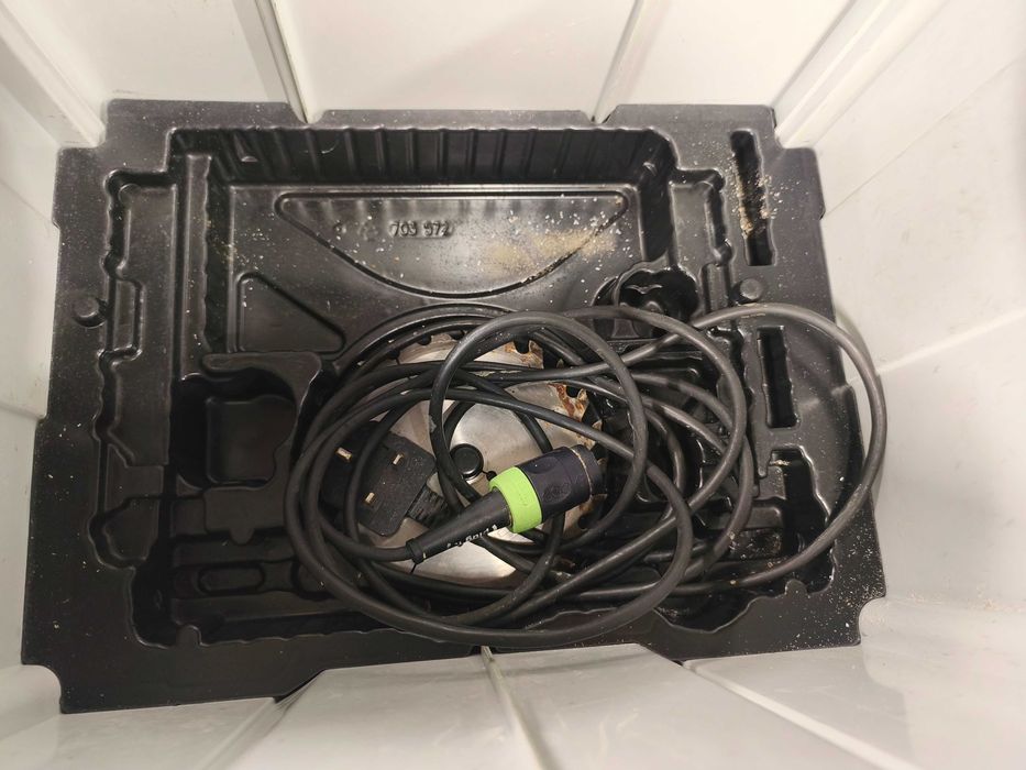 Festool pilarka TS55 rebq 1200w + pudełko i szyna festool fs 1400