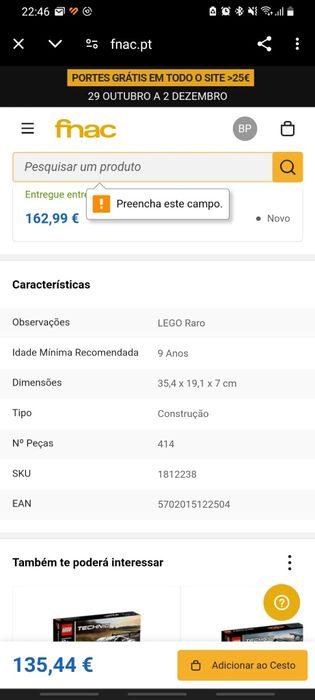 Lego Hot Rod (LEGO Technic 42022) RARO
Lego completanente novo.
Idade