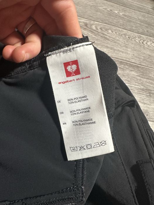 Шорти Engelbert Strauss Vision Dry Work Shorts Black