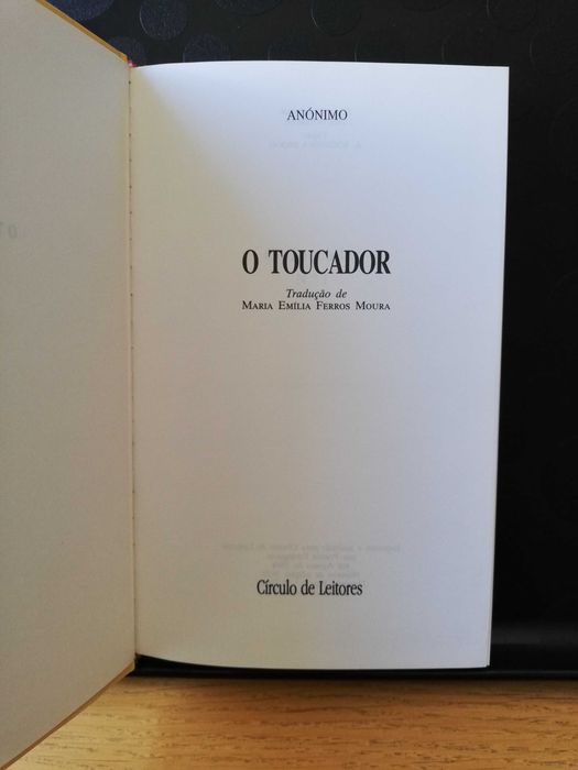 O toucador - Anónimo