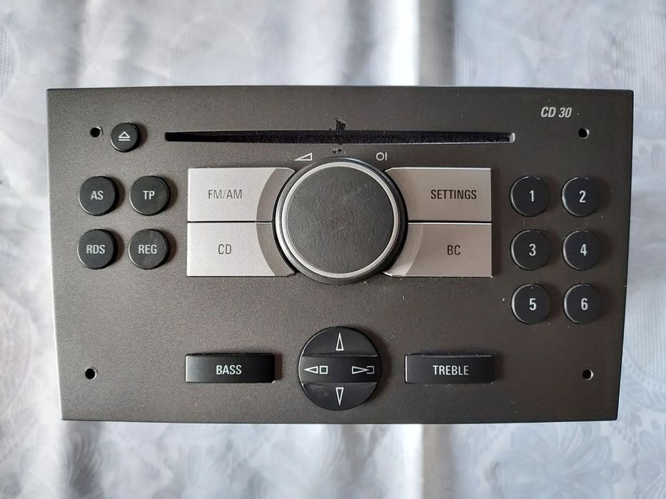 Radio CD Blaupunkt 453116246 Opel Vectra C lift + pin