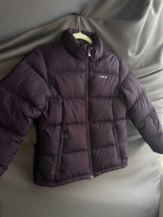 Тепла дитяча куртка демісезонка WEDZE, на ріст 146