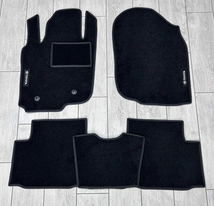 Текстильные Ворсовые Коврики Toyota Prius Camry Rav-4 Avensis Auris