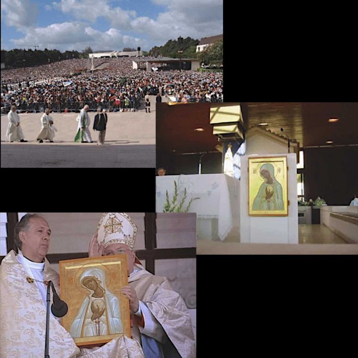 Ícone N. Sra. Fátima "Por Ti, Unidade" – Aprovado por Irmã Lúcia