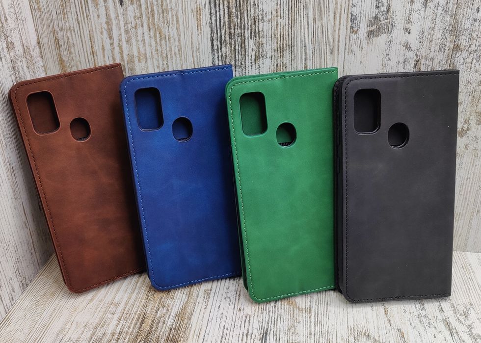 Чехол книжка на Samsung M21/ M30s/ A30s Прошитые края. Чохол