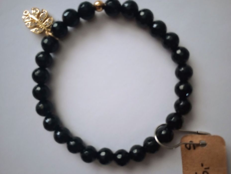 Bransoleta Onyks S/M z metką