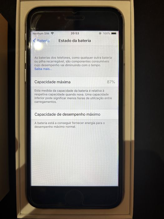 Iphone 6 cinzento 16gb