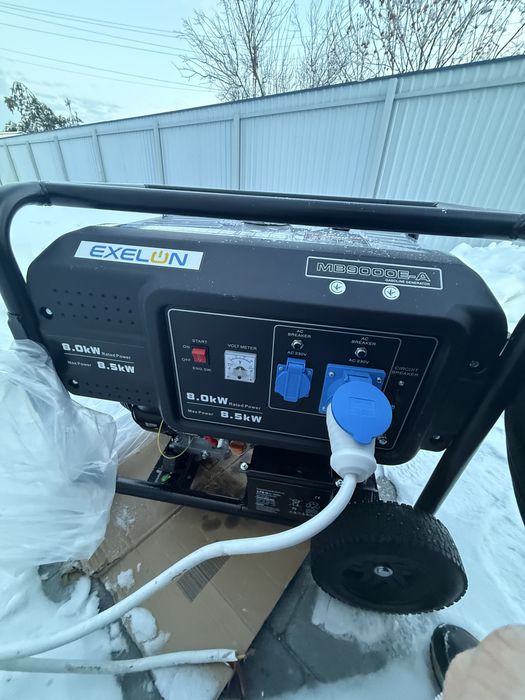 Продам Бензиновий генератор Exelon MB9000E-A, 8,5Квт