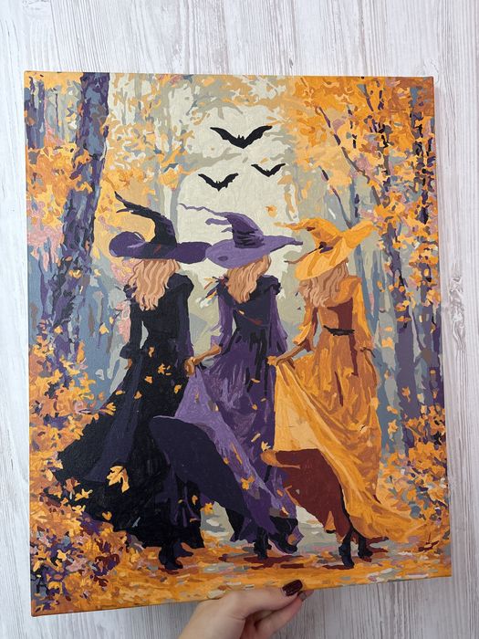 Картина по номерах готова