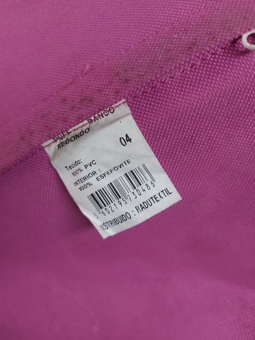 Puff rosa Ok sofás