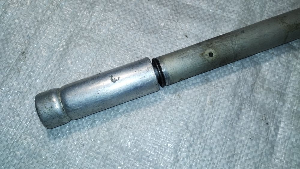 Вело-насос алюминий