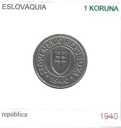 Eslováquia - - - - - Moedas