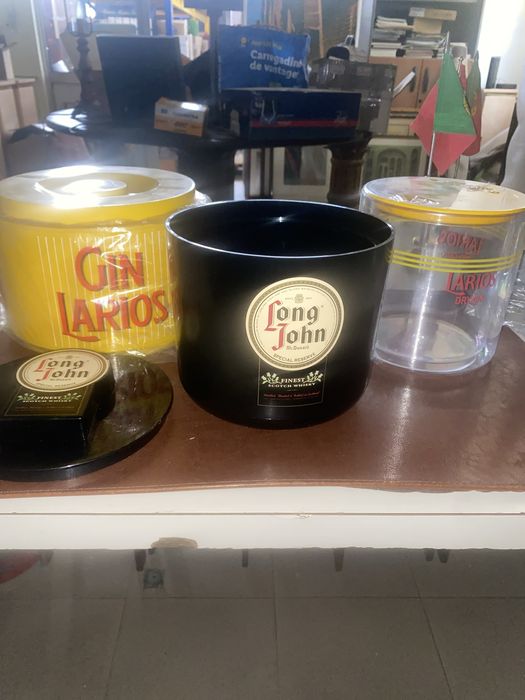 Baldes gelo ,Vintage .long jonh , Gin Larios