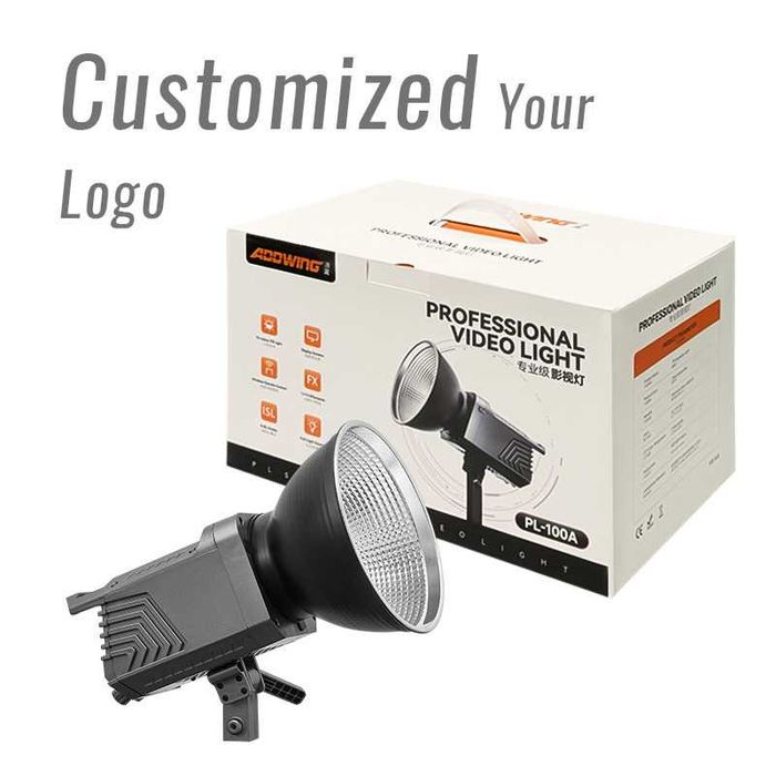 Студійне LED-світло Addwing PL100A Bi-Color 100W + стійка + софтбокс-ліхтар — для відео та фото