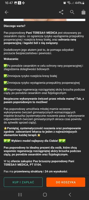 Pas brzuszny _ M