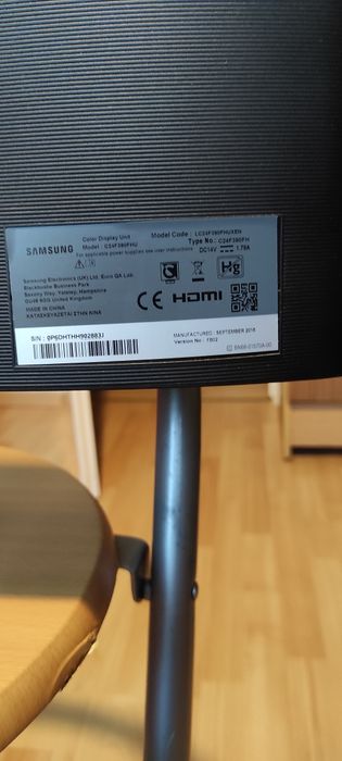 Monitor samsung do komputera.