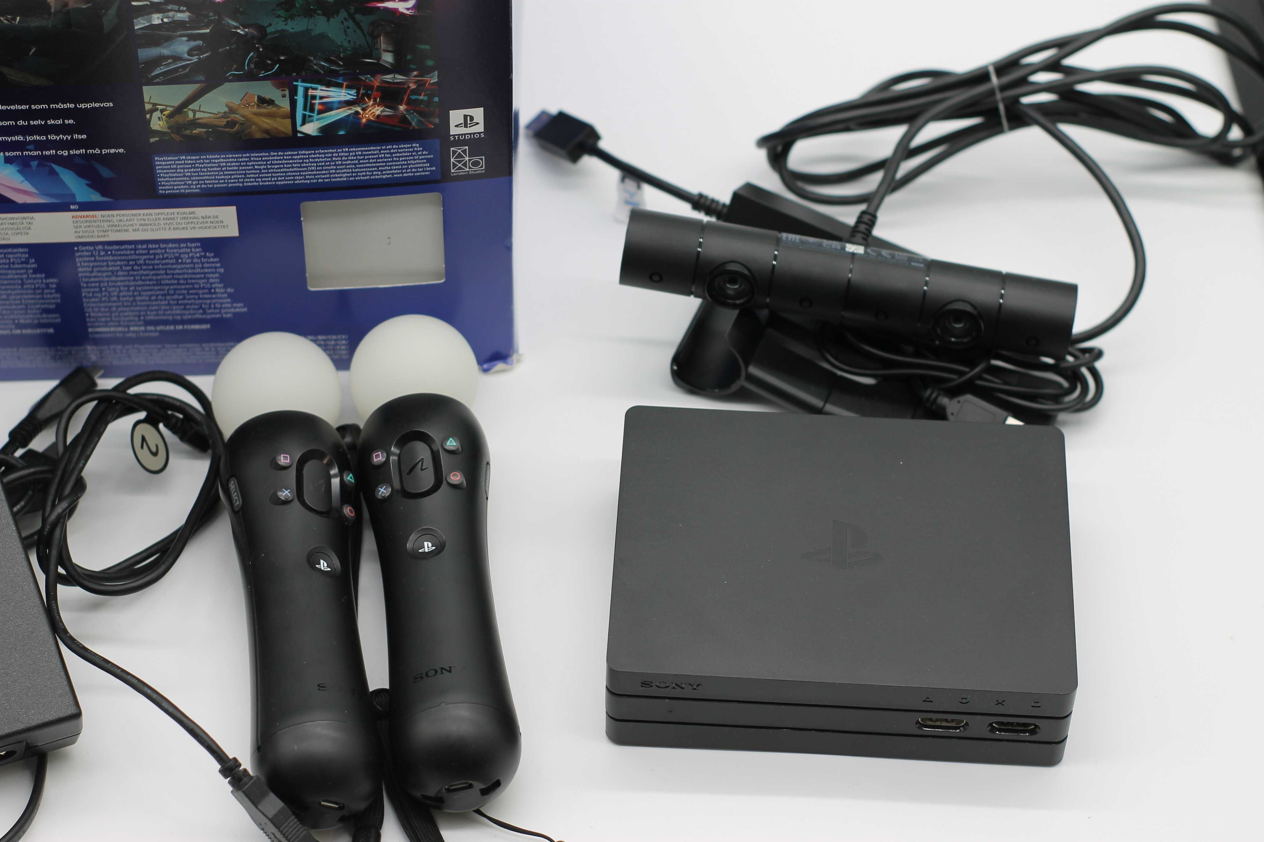 Sony PlayStation VR cały zestaw kontrolery PS4/5. Głogów