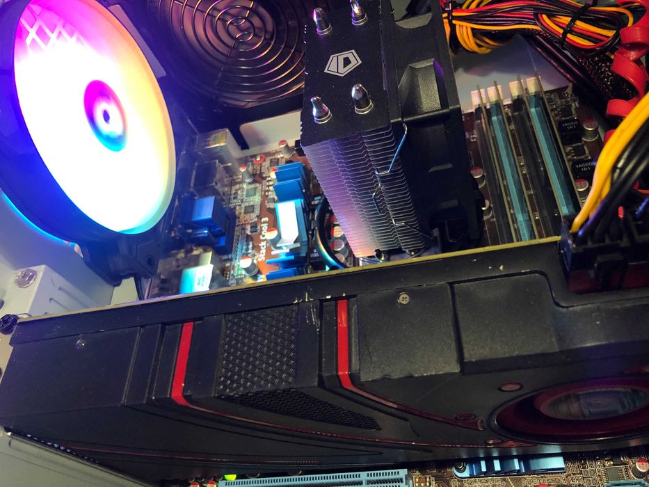 Игровой ПК Intel i7/8Gb/R9 285 2Gb/SSD120+500 компьютер системный блок