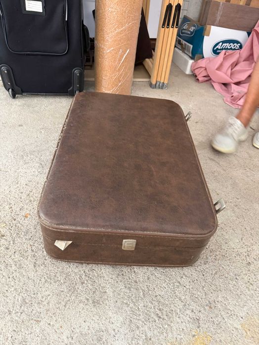 Mala vintage - de coleção (Castanho escuro)
