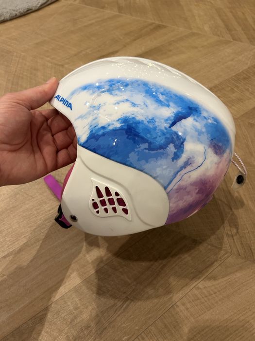 Kask narciarski ALPINA dla dziewczynki