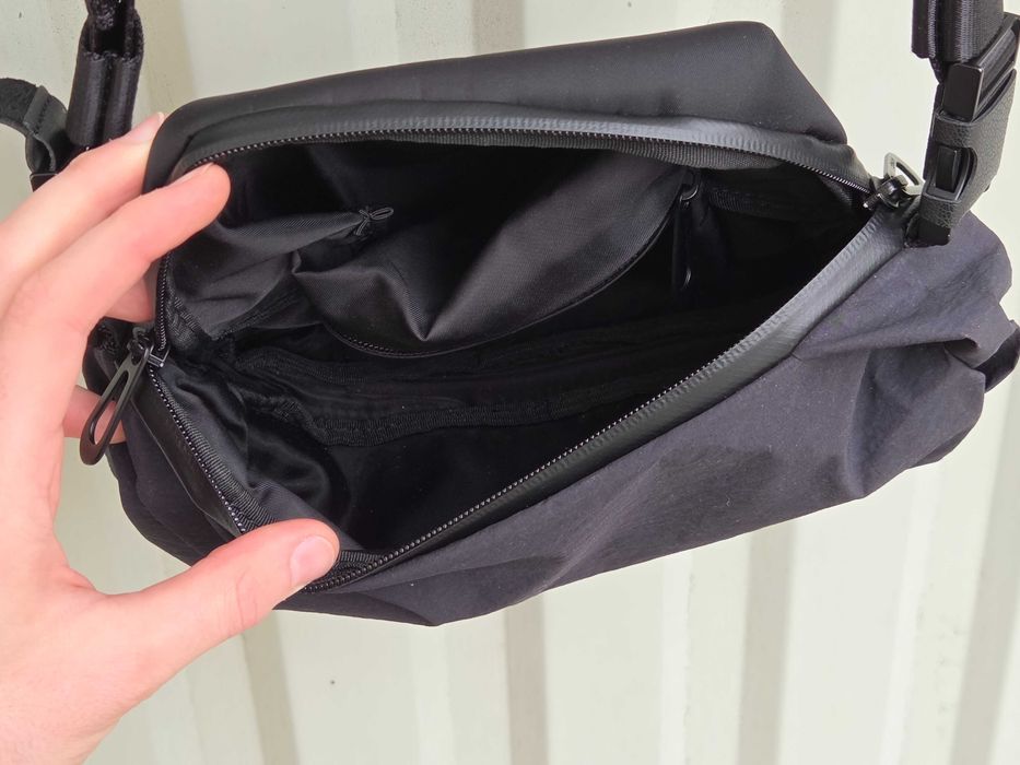 сумка через плече Côte&Ciel Neda Komatsu Onibegie Nylon Black (coteciel) 3л