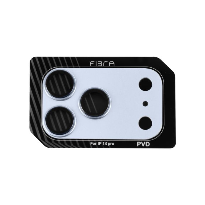 Захисне скло на камеру для iPhone 18 Pro / 18 Pro Max FIBRA PVD — преміальний захист оптики