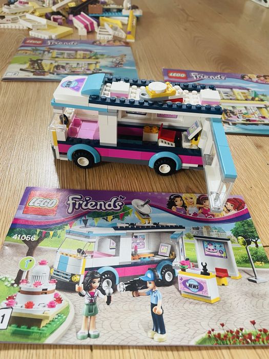 Duży zestaw Lego Frends ludzi zwierzęta !
