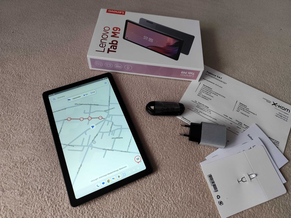 NOWY Lenovo Tab M9 TB310XU LTE 9.0 4/64+ nawigacja gps / NAVI Białczak