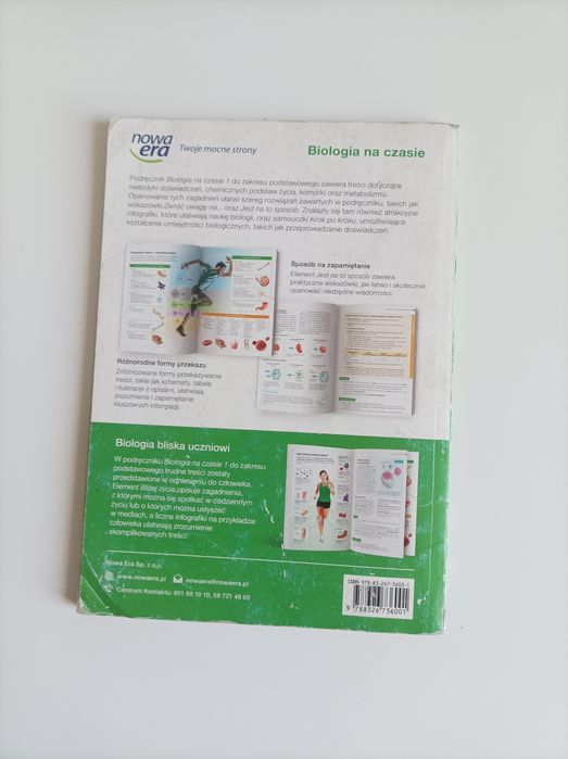 Podręcznik biologia klasa 1 podstawa
