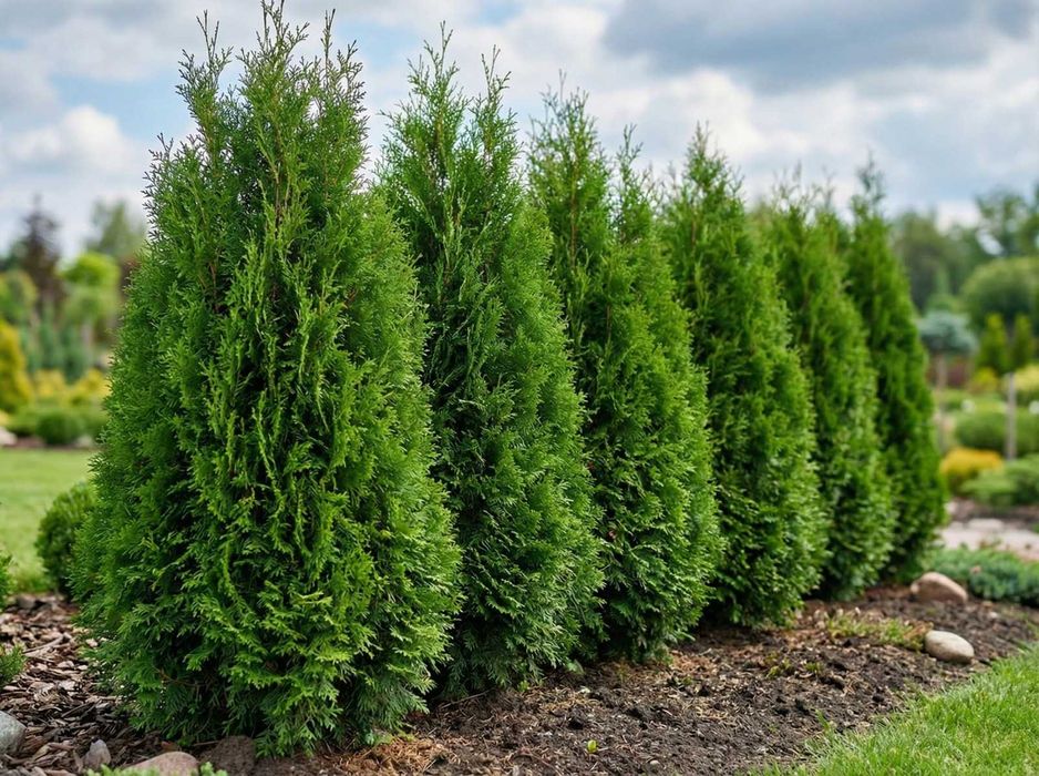 Żywopłot z tui Brabant 140–160 cm | Dostawa i Sadzenie | Suwałki