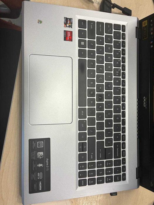 Acer Aspire 3 15 (ryzen 7 7520U, 16Gb озу, ssd m2 1TB,сенсорный экран)