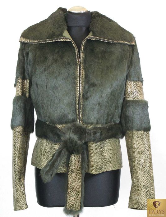 Kurtka damska futro norcze , imitacja węża MEGI