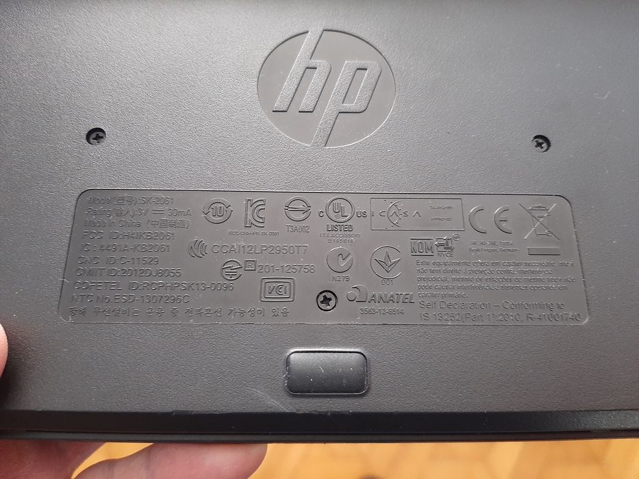 Клавіатура безпровідна Hewlett-Packard для ПК через Bluetooth оригінал