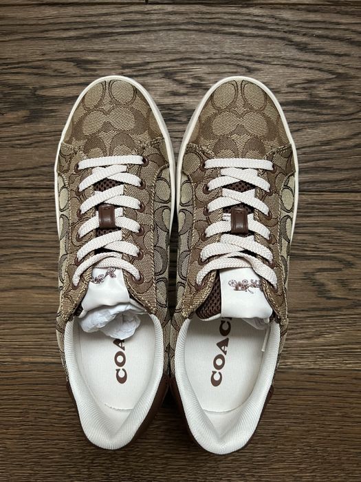 Sneakersy Coach Clip Sig Jacq Lowtop r. 39/40