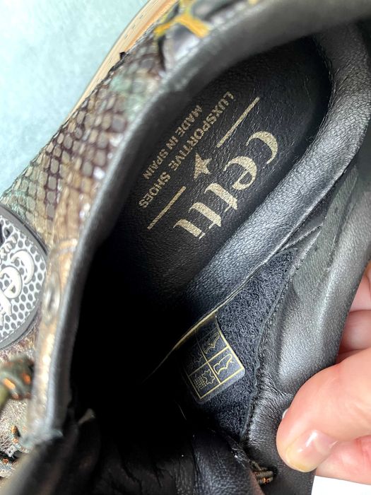 Sapatilhas de pele, Cetti, tamanho 40