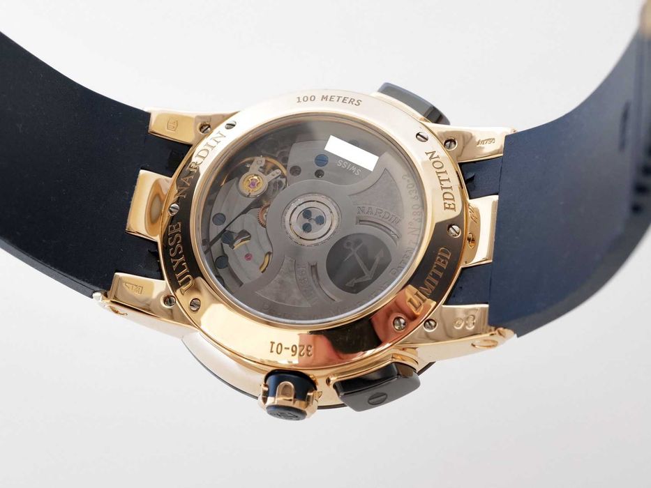 Ulysse Nardin Executive El Toro GMT Limited Edition 18K Rose Gold 43mm