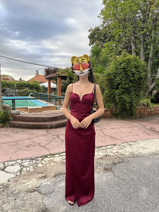 Vestido gala usado uma vez