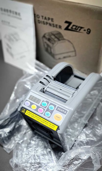 Dispensador Fita Adesiva Elétrico Automático com Cortador ZCUT-9 110V